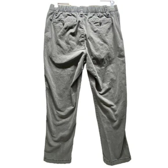 Old Navy OG Chino Pant Women's Medium Washed Gray Cotton Blend Casual GUC - Picture 6 of 12